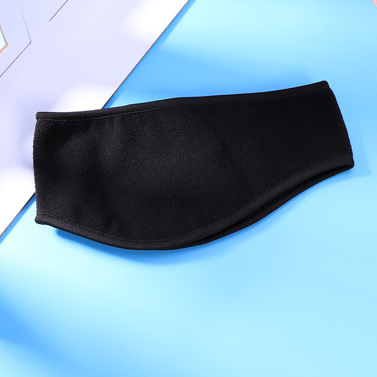 Unisex Black Ear Warmer Winter - Fleece Ear Warmer Band ulasan dan harga
