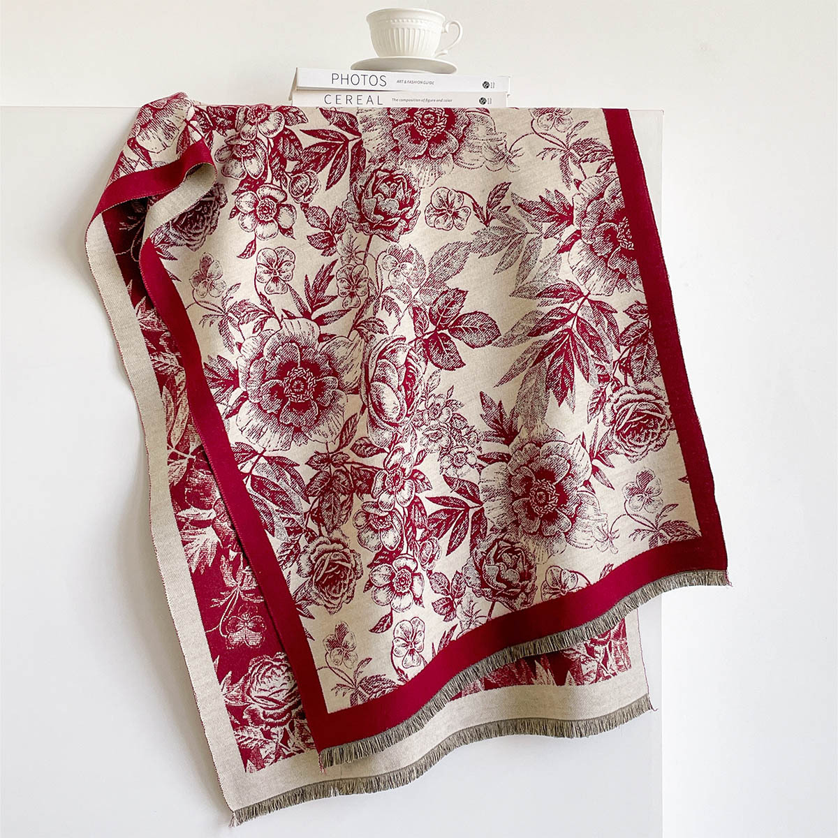 Imitation Cashmere Scarf Women - Cashmere Pashmina Wrap ulasan dan harga