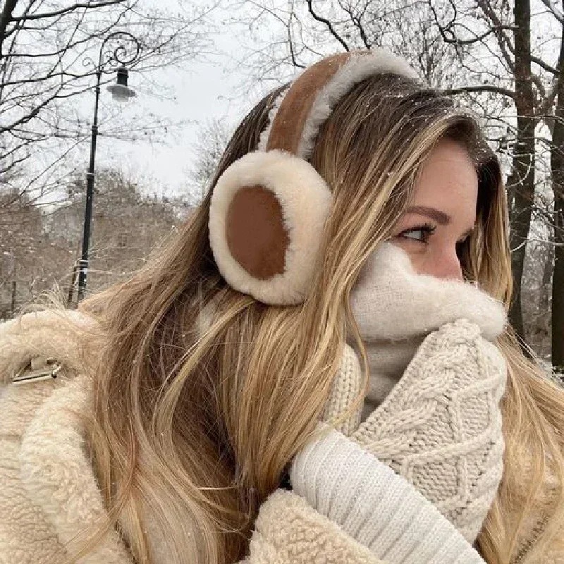 1-3PC Winter Earmuffs Soft War - Earmuffs Foldable ulasan dan harga